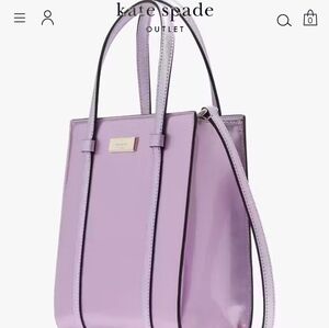 Kate Spade Quartz PINK Structured Tote Bag